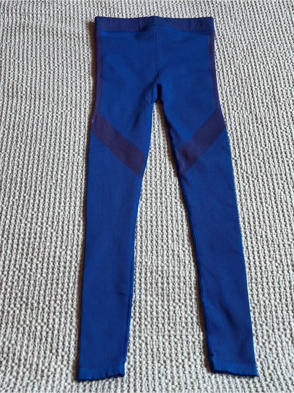 Alo Yoga Illusion Ribbed Seamless High Rise Athletic Leggings Size XS
